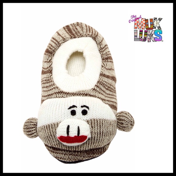 Muk Luks Other - ❤️GIFT PERFECT❤️MUK LUKS COZY MONKEY SLIPPERS